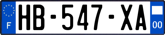 HB-547-XA