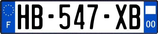 HB-547-XB