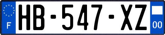 HB-547-XZ