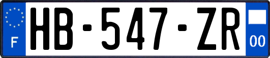 HB-547-ZR