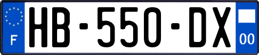 HB-550-DX