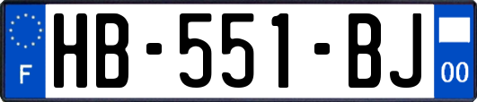 HB-551-BJ