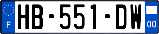 HB-551-DW