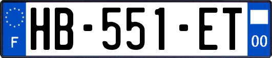 HB-551-ET