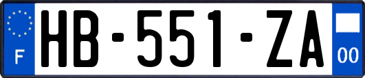 HB-551-ZA