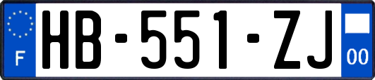 HB-551-ZJ