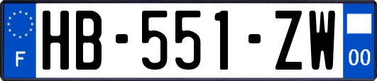 HB-551-ZW