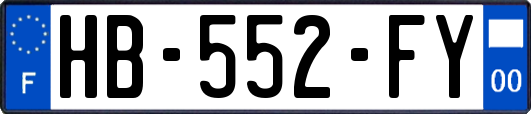 HB-552-FY
