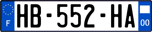 HB-552-HA