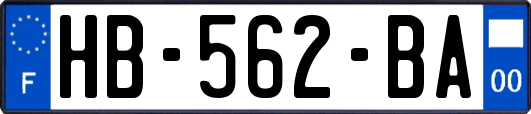 HB-562-BA