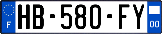HB-580-FY