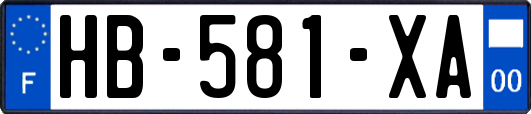 HB-581-XA