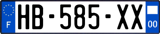HB-585-XX