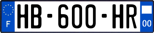 HB-600-HR