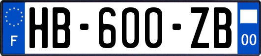 HB-600-ZB