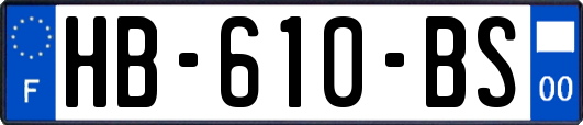 HB-610-BS