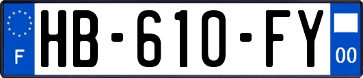 HB-610-FY