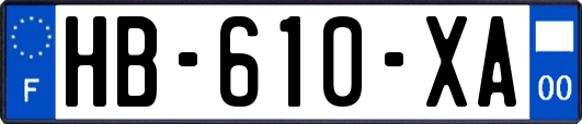 HB-610-XA