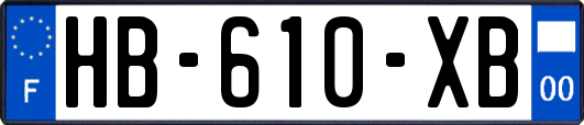 HB-610-XB