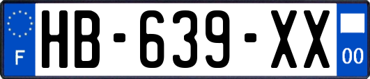 HB-639-XX