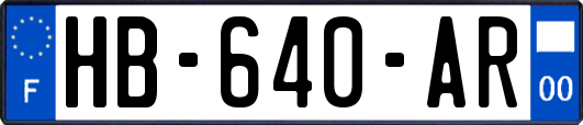 HB-640-AR