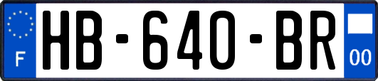 HB-640-BR