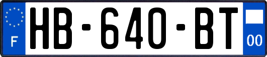 HB-640-BT