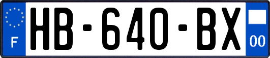 HB-640-BX