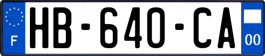 HB-640-CA