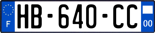 HB-640-CC