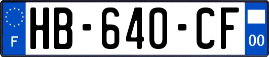 HB-640-CF