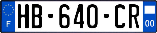 HB-640-CR