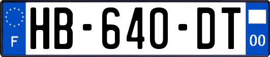 HB-640-DT