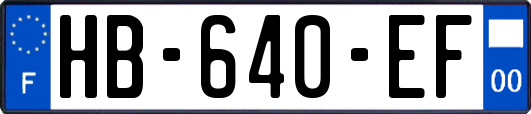 HB-640-EF