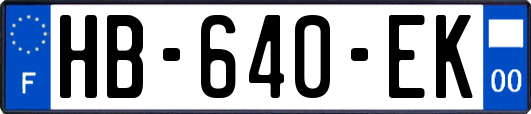 HB-640-EK