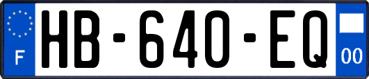 HB-640-EQ