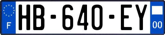 HB-640-EY