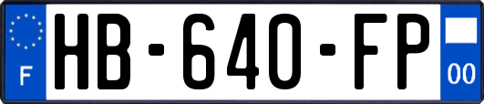 HB-640-FP