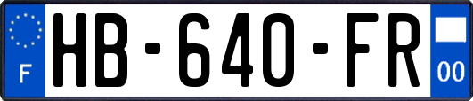 HB-640-FR