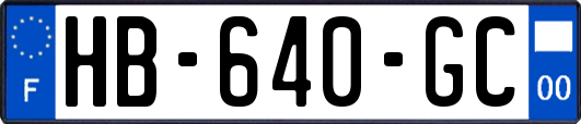 HB-640-GC