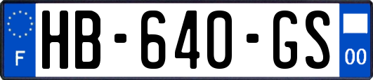 HB-640-GS