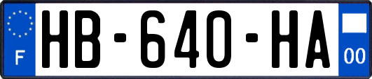 HB-640-HA