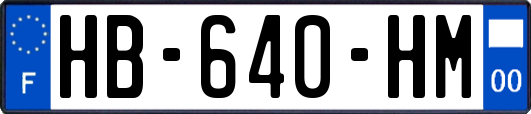 HB-640-HM