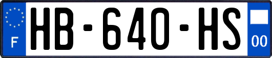 HB-640-HS