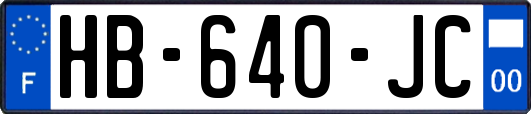 HB-640-JC