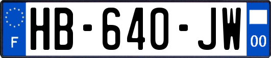 HB-640-JW