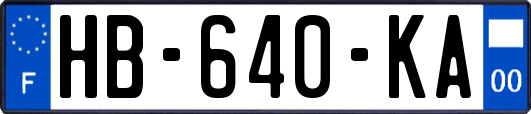 HB-640-KA