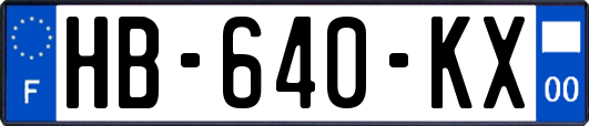 HB-640-KX
