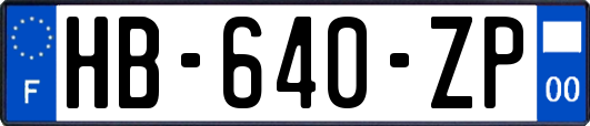 HB-640-ZP