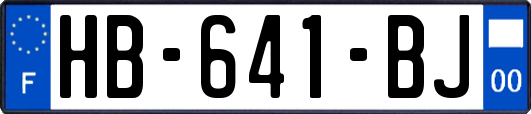 HB-641-BJ